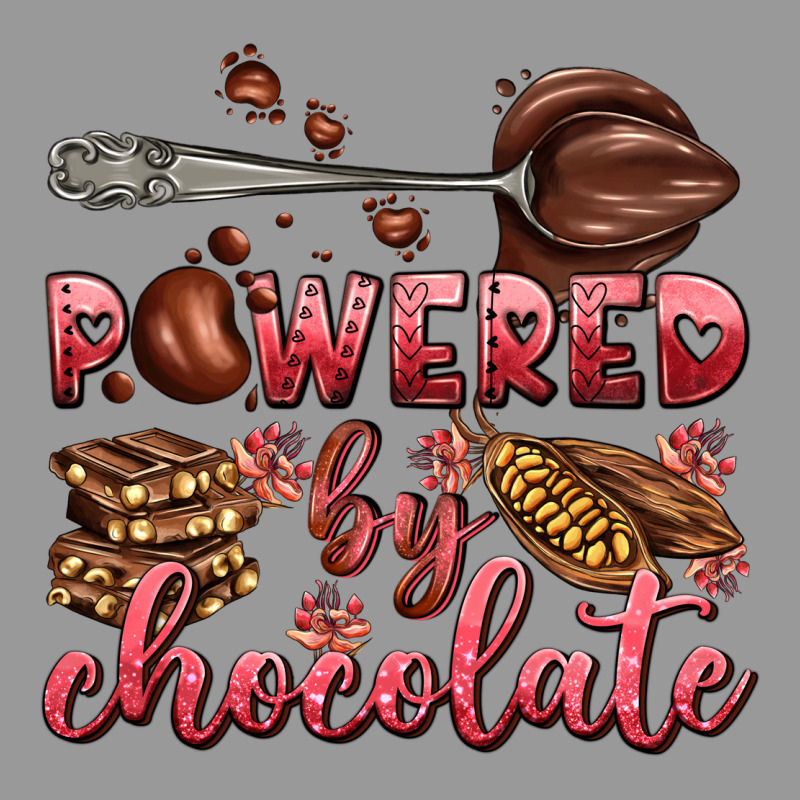 Powered By Chocolate Vintage Hoodie by AdoDesignShop | Teevron