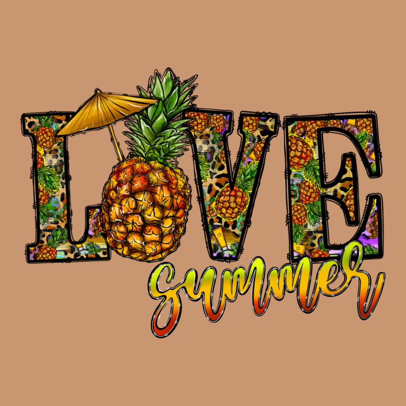 Love Summer Pinapple Heavyweight Hoodie by CowhideDigitalArt | Teevron