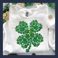 Shamrock Patterned Clothing Premium Hoodie | Teevron