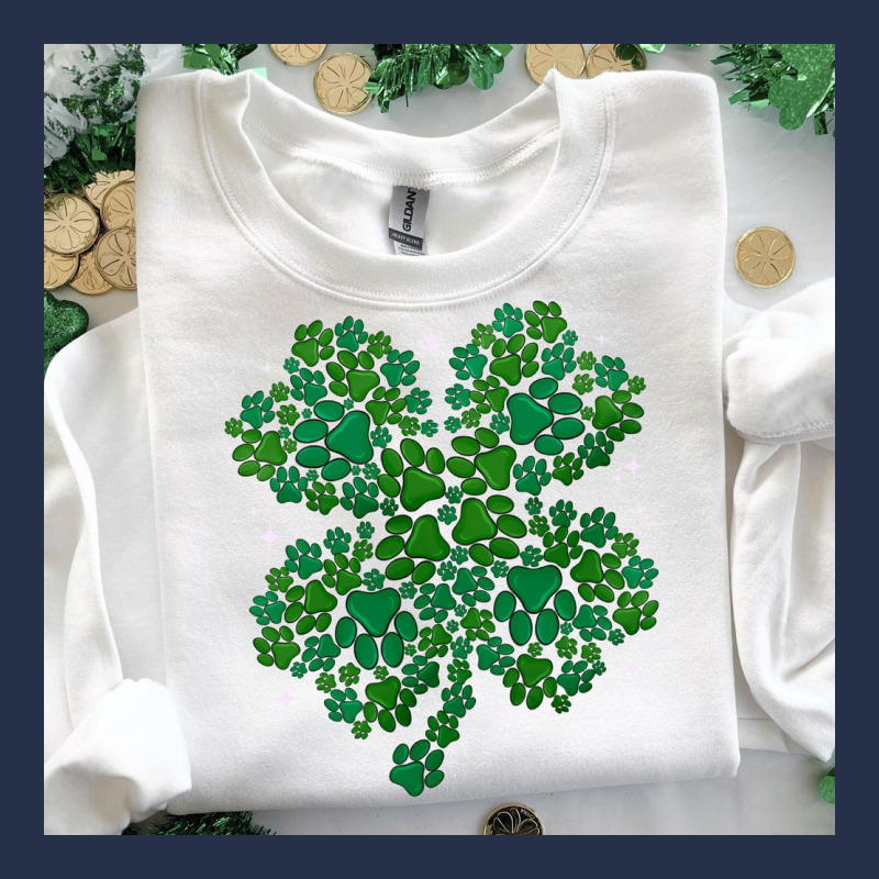 Shamrock Patterned Clothing Premium Hoodie by MaliasSmallBusiness | Teevron