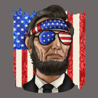 American Flag With Lincoln Classic Tee | Teevron