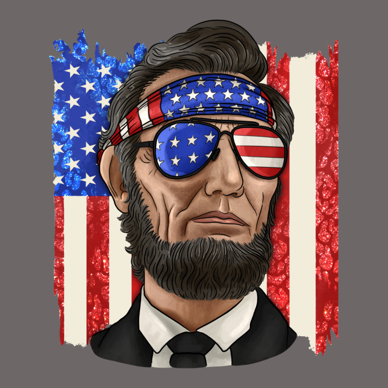 American Flag With Lincoln Classic Tee by texasbilliewilder | Teevron