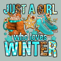 Just A Girl Who Loves Winter Heavyweight Hoodie | Teevron