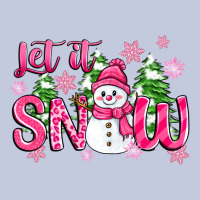 Pink Christmas Let It Snow Long Sleeve Tee | Teevron