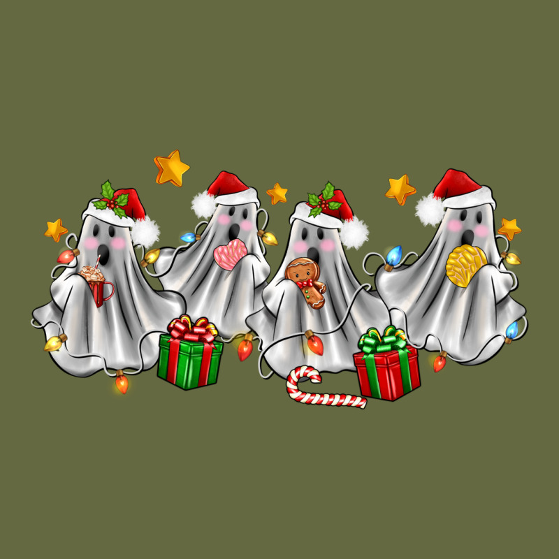 Pantasmas Ghost Christmas Long Sleeve Tee by Zillion Design Studio | Teevron
