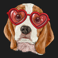 Beagle With Love Glasses Classic Tee | Teevron