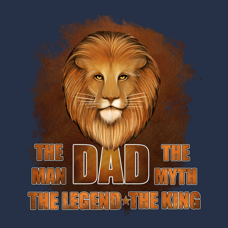 Dad The Man Leather Background Premium Hoodie by Jasminsmagicworld | Teevron