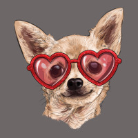 Chihuahua Dog With Love Glasses Classic Tee | Teevron