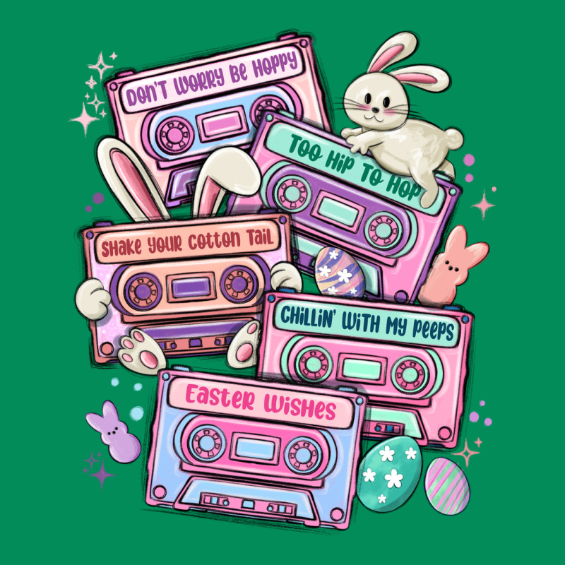 Easter Cassette Tapes Urban Hoodie by MaliasSmallBusiness | Teevron