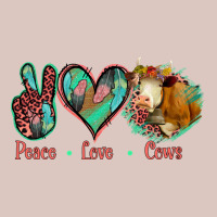 Peace Love Cows Premium Hoodie | Teevron