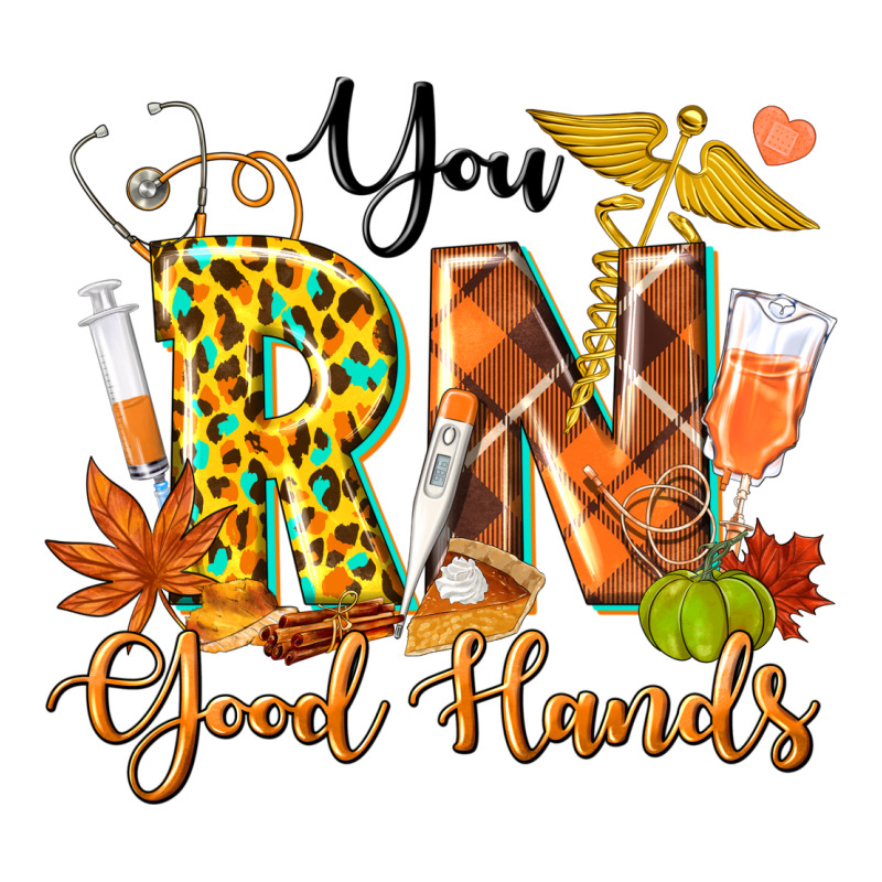 You Rn Good Hands Fall Zipper Hoodie by texasbilliewilder | Teevron