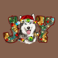 Husky Christmas Joy Zipper Hoodie | Teevron