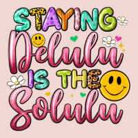 Staying Delulu Is The Solulu Premium Sweatshirt | Teevron
