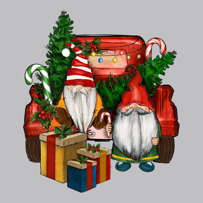 Christmas Truck And Gnome Long Sleeve Tee by RanaPortraitStore | Teevron