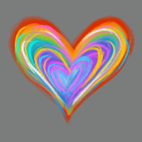 Watercolor Pride Heart Premium Hoodie | Teevron