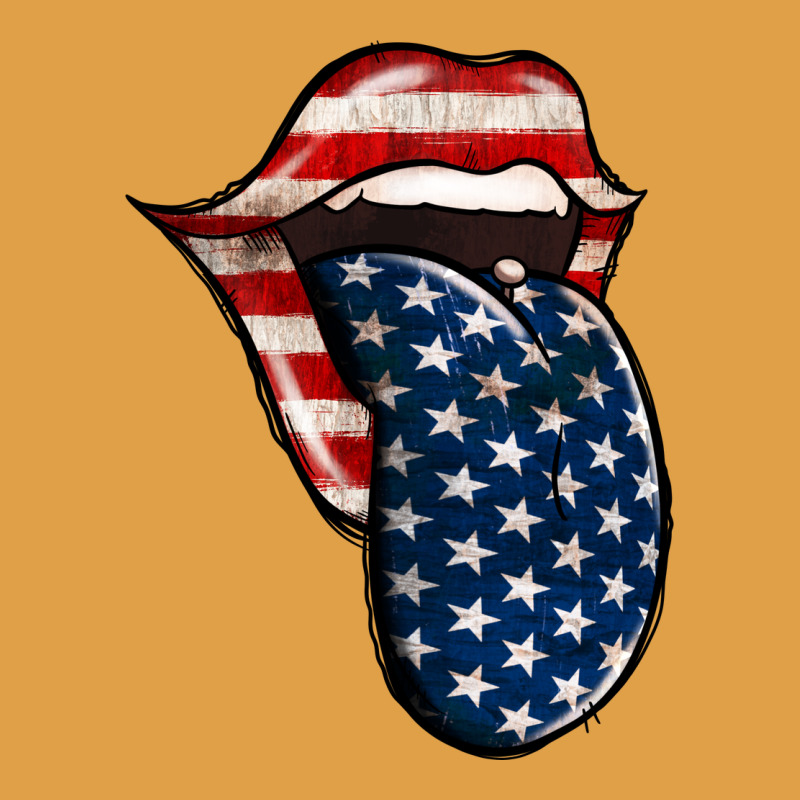 America 4th Of July Tongue Premium Hoodie by Jasminsmagicworld | Teevron