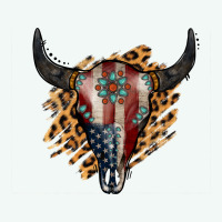 American Bull Skull Premium Hoodie | Teevron