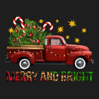 Merry And Bright Christmas Trees Truck Heavyweight Hoodie | Teevron