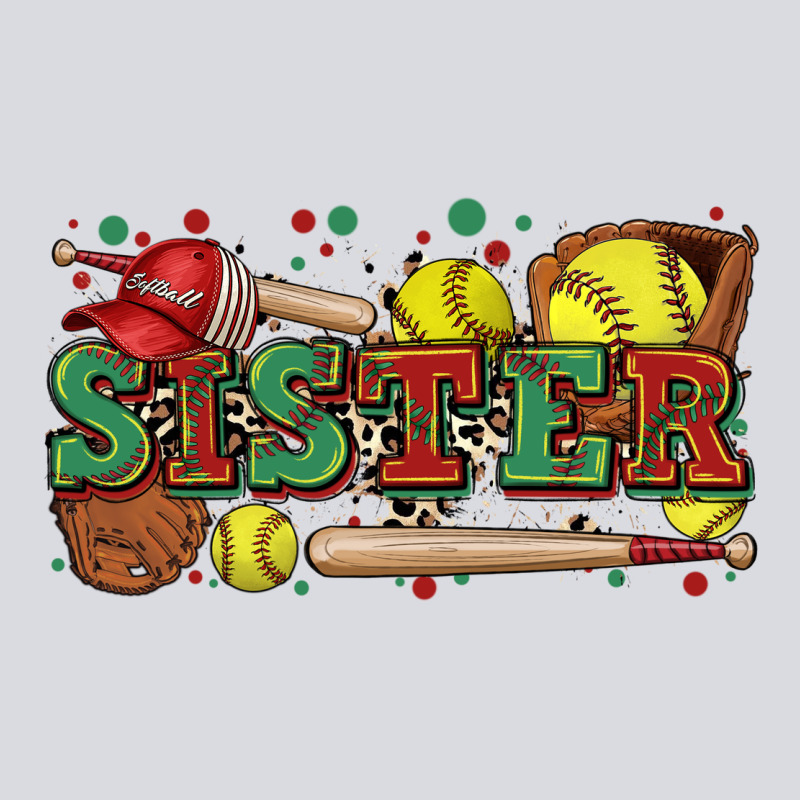 Sister Softball Zipper Hoodie by Zillion Design Studio | Teevron