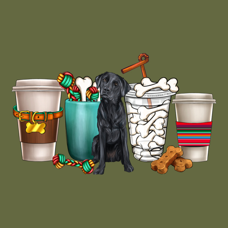 Labrador Retriever Dog Coffee Cups Long Sleeve Tee by texasbilliewilder | Teevron