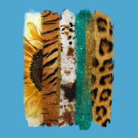 Leopard Sunflower Brush Strokes Premium Hoodie | Teevron