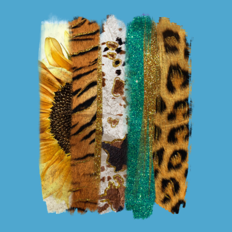 Leopard Sunflower Brush Strokes Premium Hoodie by Jasminsmagicworld | Teevron
