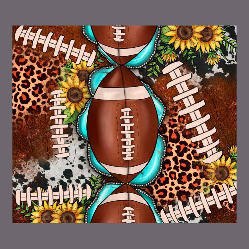 Football Leopard Gemstone Sunflower Tumbler3 Premium Sweatshirt by JahusDesignShop | Teevron