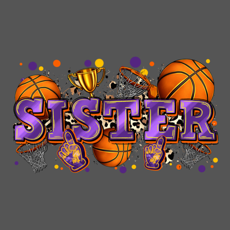 Sister Basketball Zipper Hoodie by Zillion Design Studio | Teevron