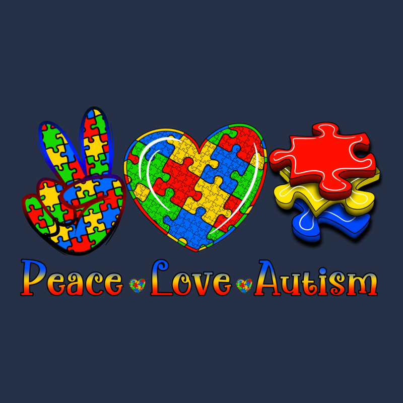Peace Love Autism Premium Hoodie by Jasminsmagicworld | Teevron