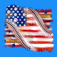 Baseball American Flag Classic Tee | Teevron