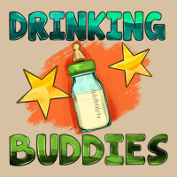 Drinking Buddies With Baby Bottle Heavyweight Hoodie | Teevron