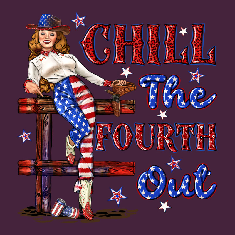 Chill The Fourth Out 4th July Classic Tee by texasbilliewilder | Teevron