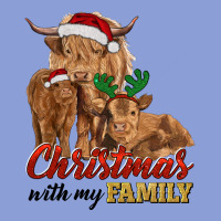 Cow And Calves Christmas With My Family Long Sleeve Tee | Teevron