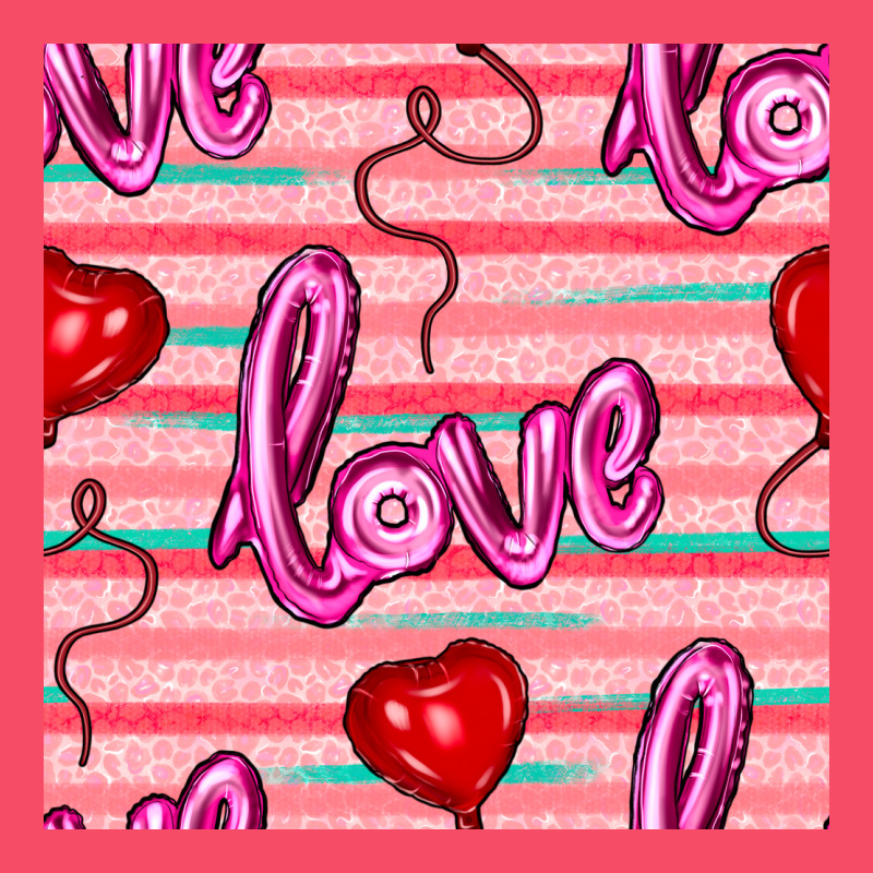 Valentines Day Heart And Love Balloons Seamless Pattern Premium Sweatshirt by BundleAndBundleShop | Teevron