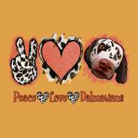Peace Love Dalmatians Premium Hoodie | Teevron