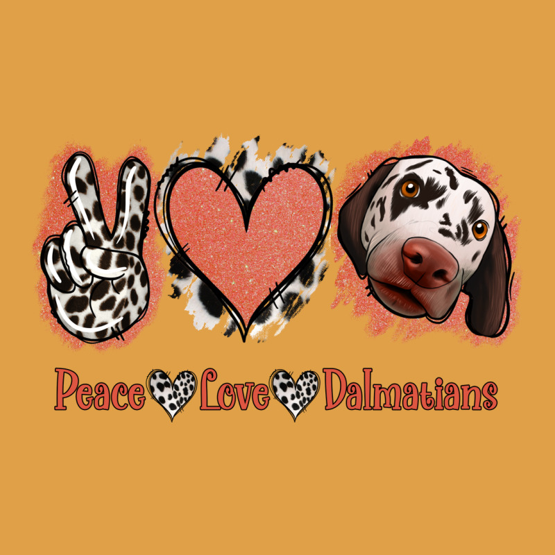 Peace Love Dalmatians Premium Hoodie by Jasminsmagicworld | Teevron