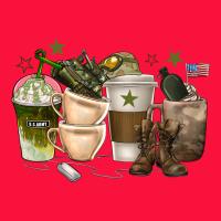 Coffee Cups Army Classic Tee | Teevron