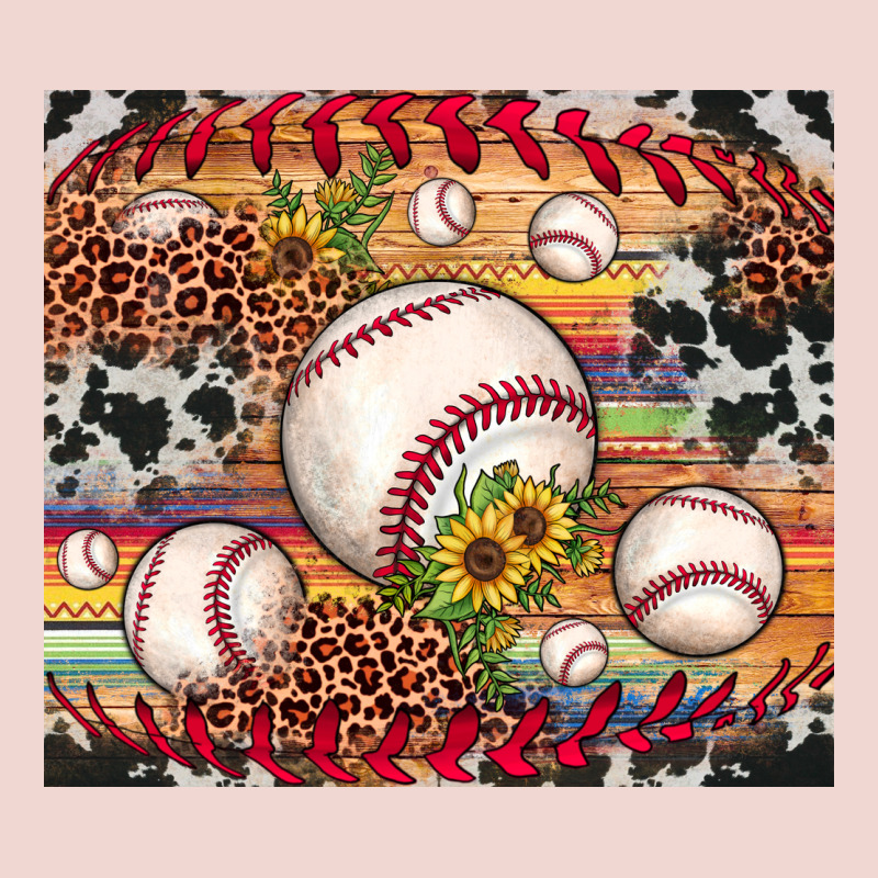 Baseball Leopard Cowhide Sunflower Premium Sweatshirt by JahusDesignShop | Teevron