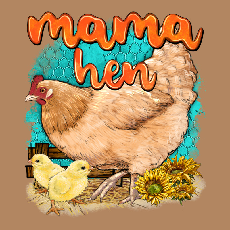 Mama Hen With Sunflowers Long Sleeve Tee by texasbilliewilder | Teevron