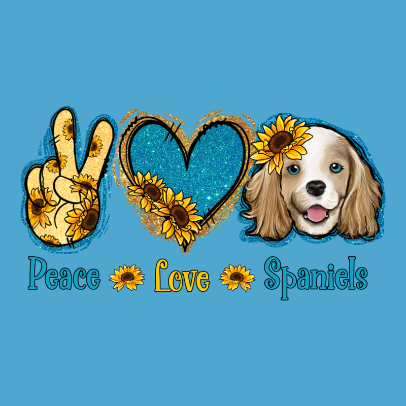 Peace Love Cocker Spaniel Premium Hoodie by Jasminsmagicworld | Teevron