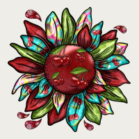 Cherry Sunflower Zipper Hoodie | Teevron