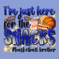 I'm Just Here For The Snacks #basketball Brother Long Sleeve Tee | Teevron
