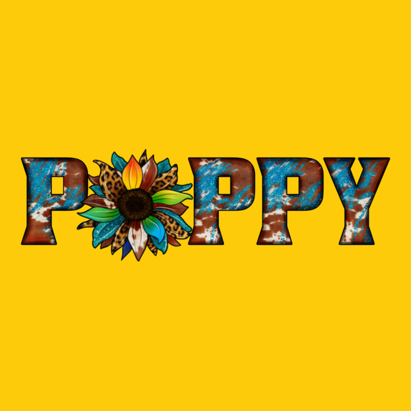 Poppy Cowhide Sunflower Premium Hoodie by Jasminsmagicworld | Teevron