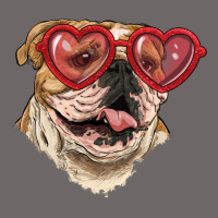 English Bulldog With Love Glass Classic Tee | Teevron