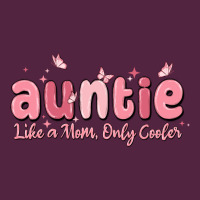 Auntie Like A Mom Only Cooler Urban Hoodie | Teevron