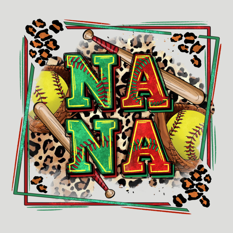 Softball Nana With Leopard Zipper Hoodie by Zillion Design Studio | Teevron