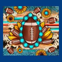 Football Cowhide Sunflower Premium Sweatshirt | Teevron