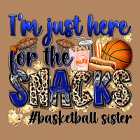 I'm Just Here For The Snacks #basketball Sister Long Sleeve Tee | Teevron