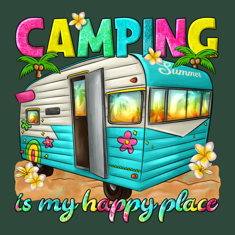Camping Is My Happy Place Zipper Hoodie by texasbilliewilder | Teevron