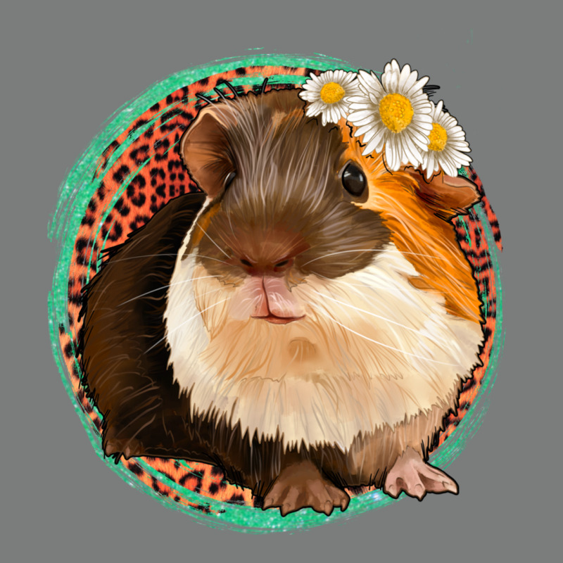 Floral Leopard Guinea Pigs Premium Hoodie by Jasminsmagicworld | Teevron